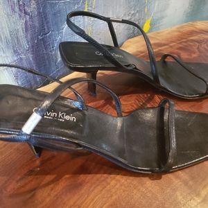 Calvin Klein strappy heels